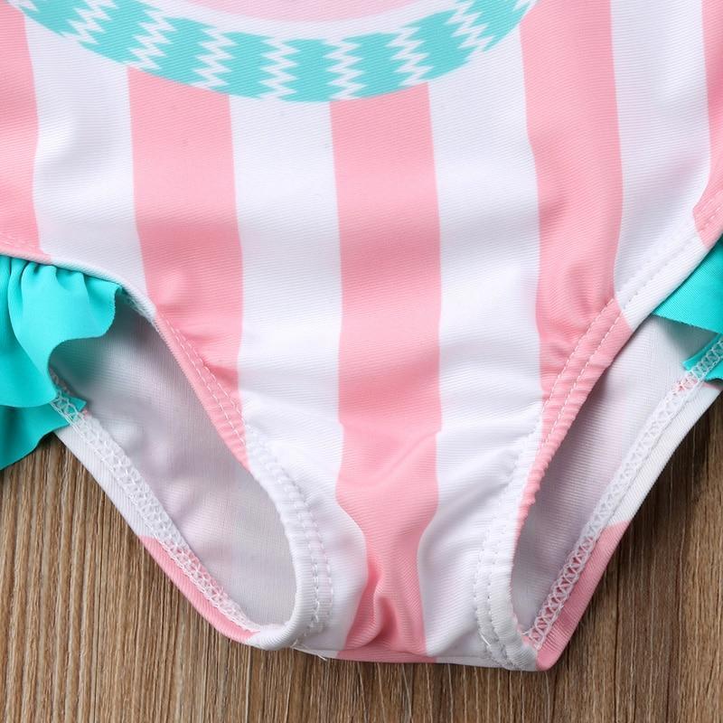 Striped Watermelon Swimsuit