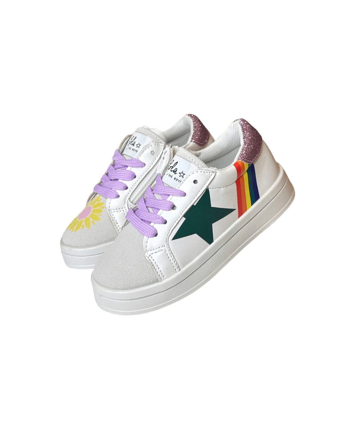 Rainbow Sunflower Sneaker