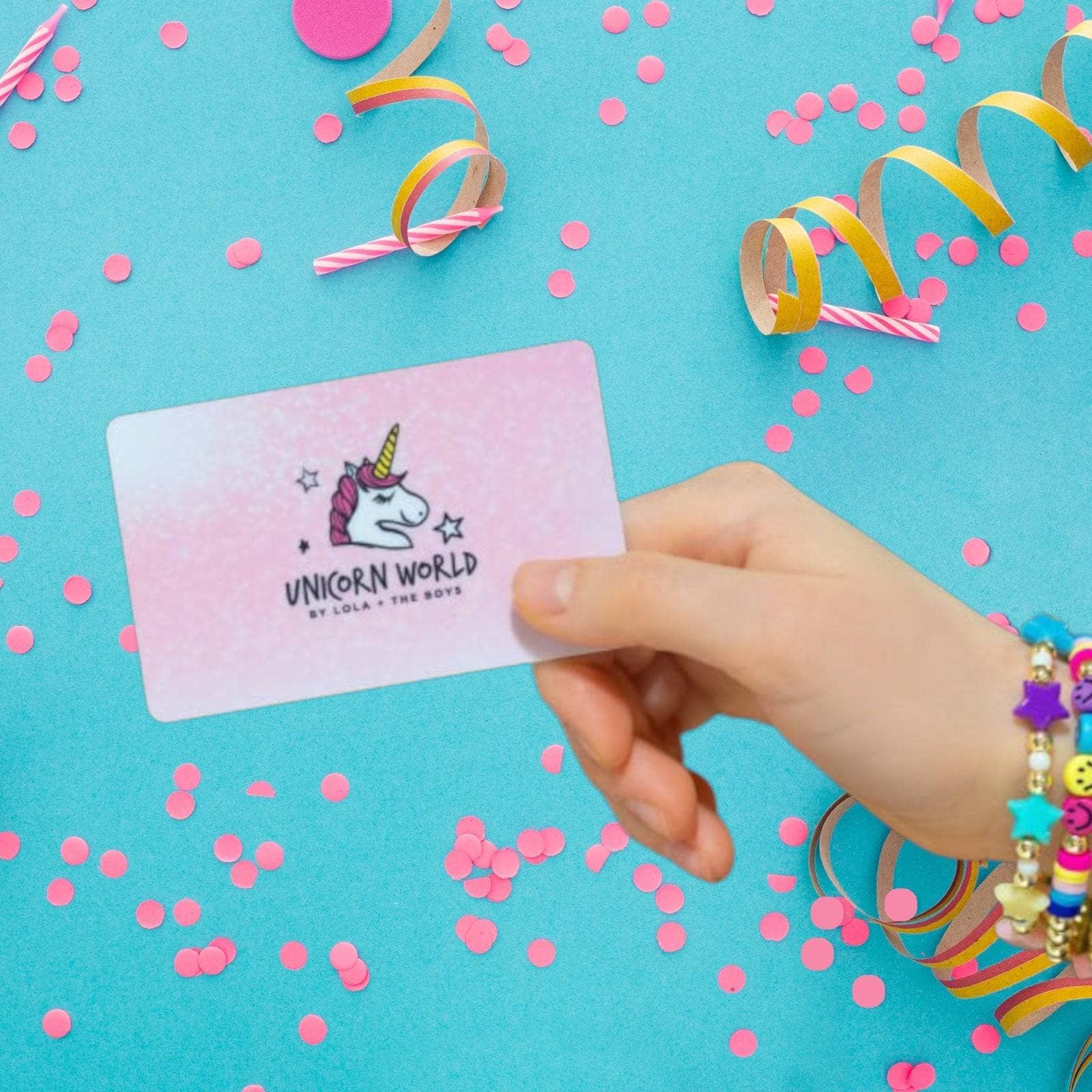 Unicorn World Physical Gift Card