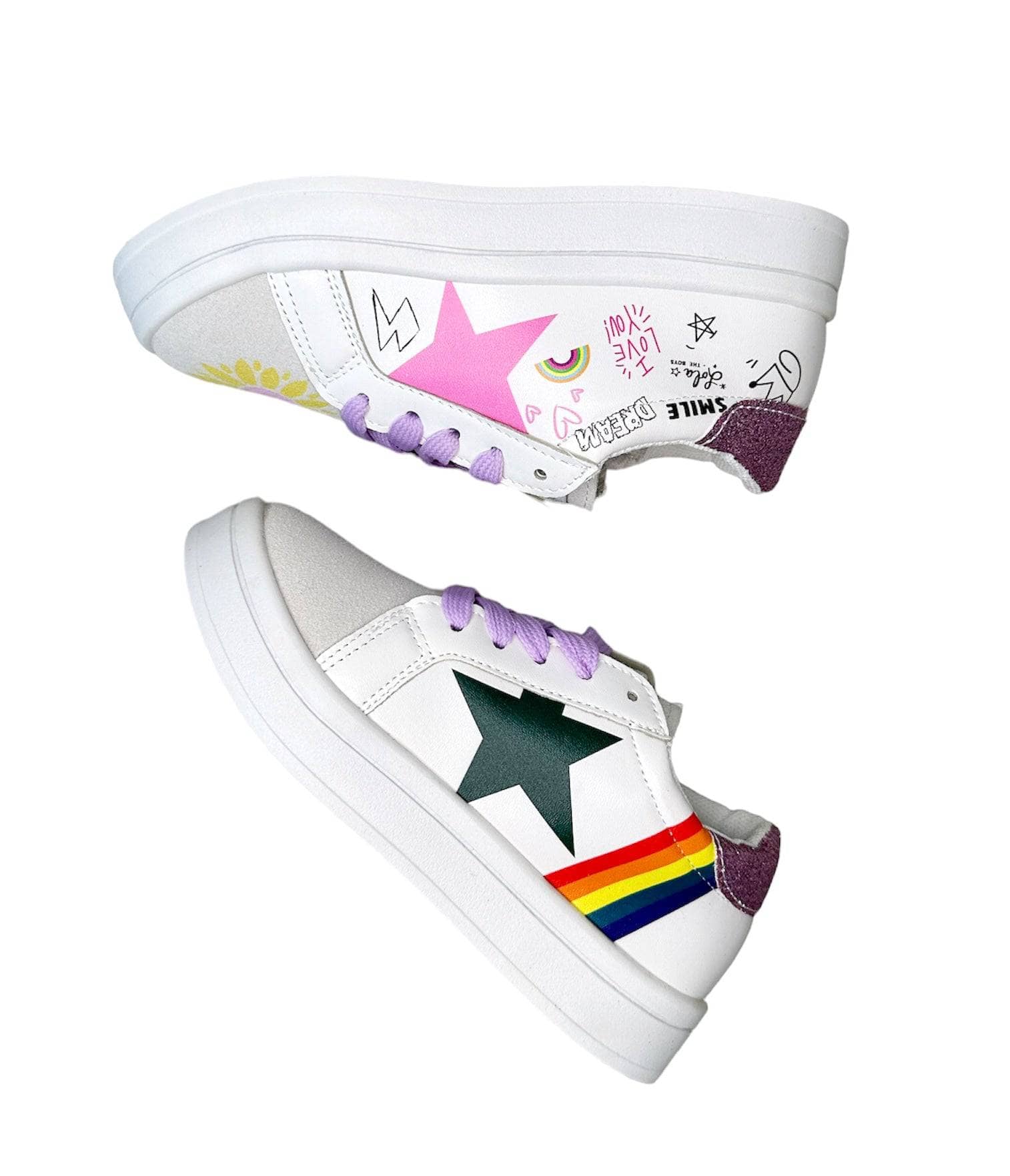 Rainbow Sunflower Sneaker