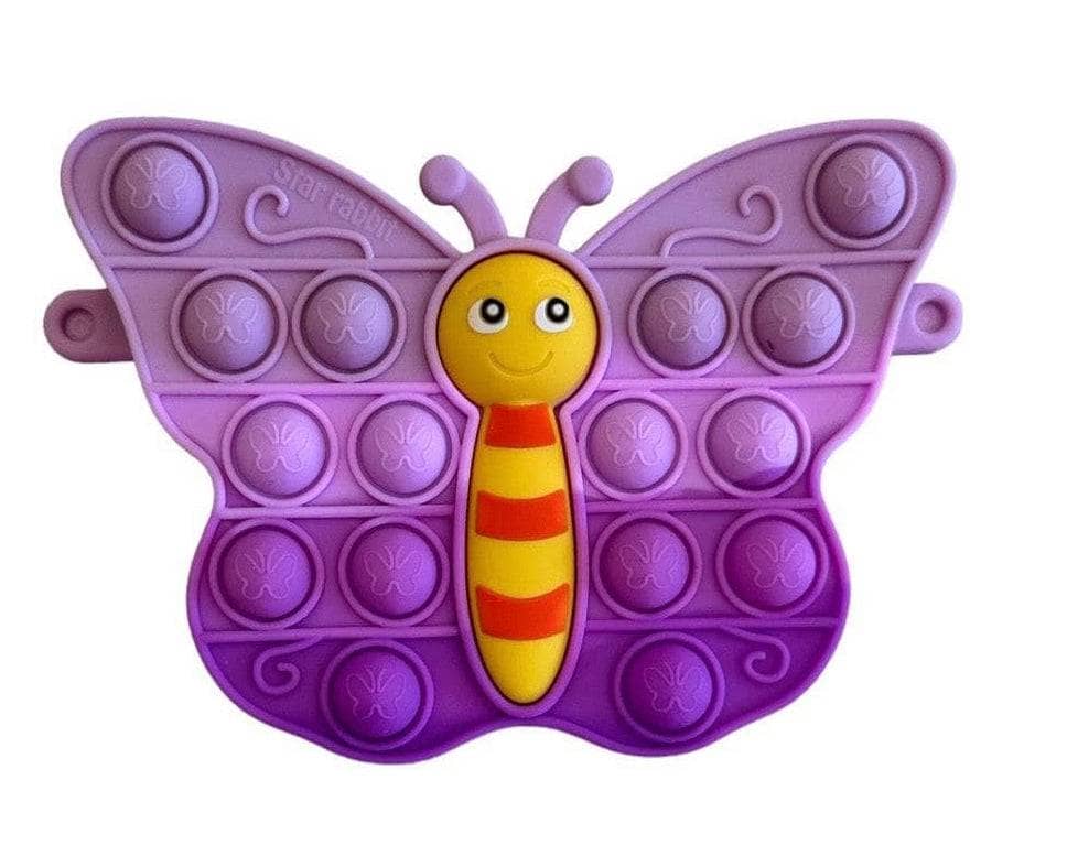 Happy Butterfly Fidget Purse