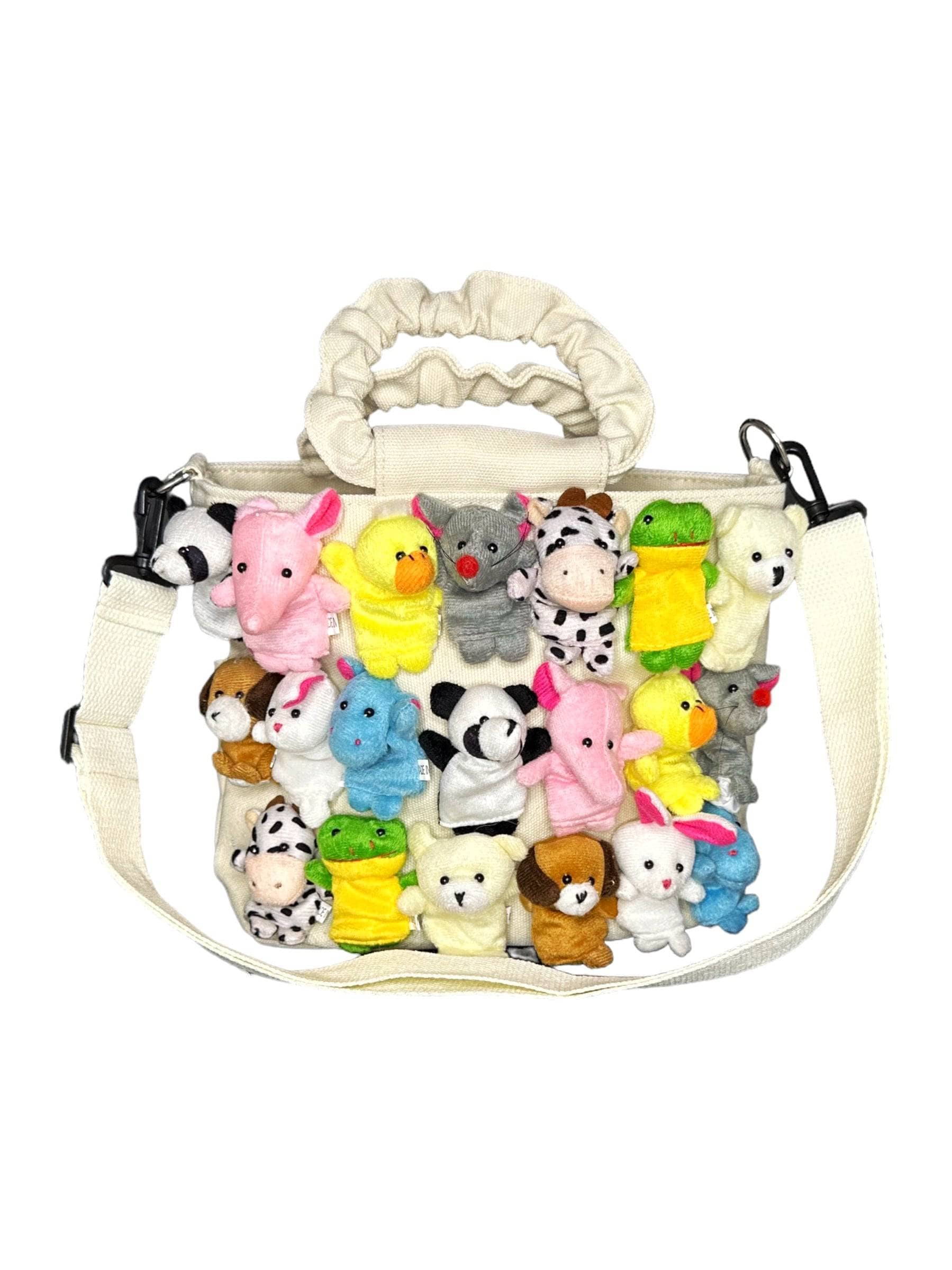 Zoo Friends Plushie Crossbody Purse