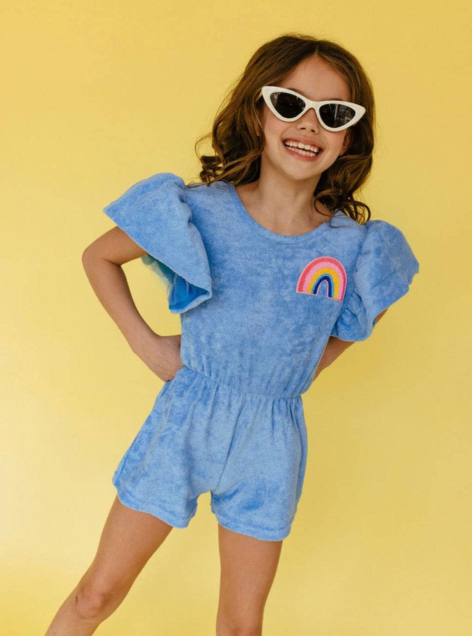 Terry Rainbow Romper