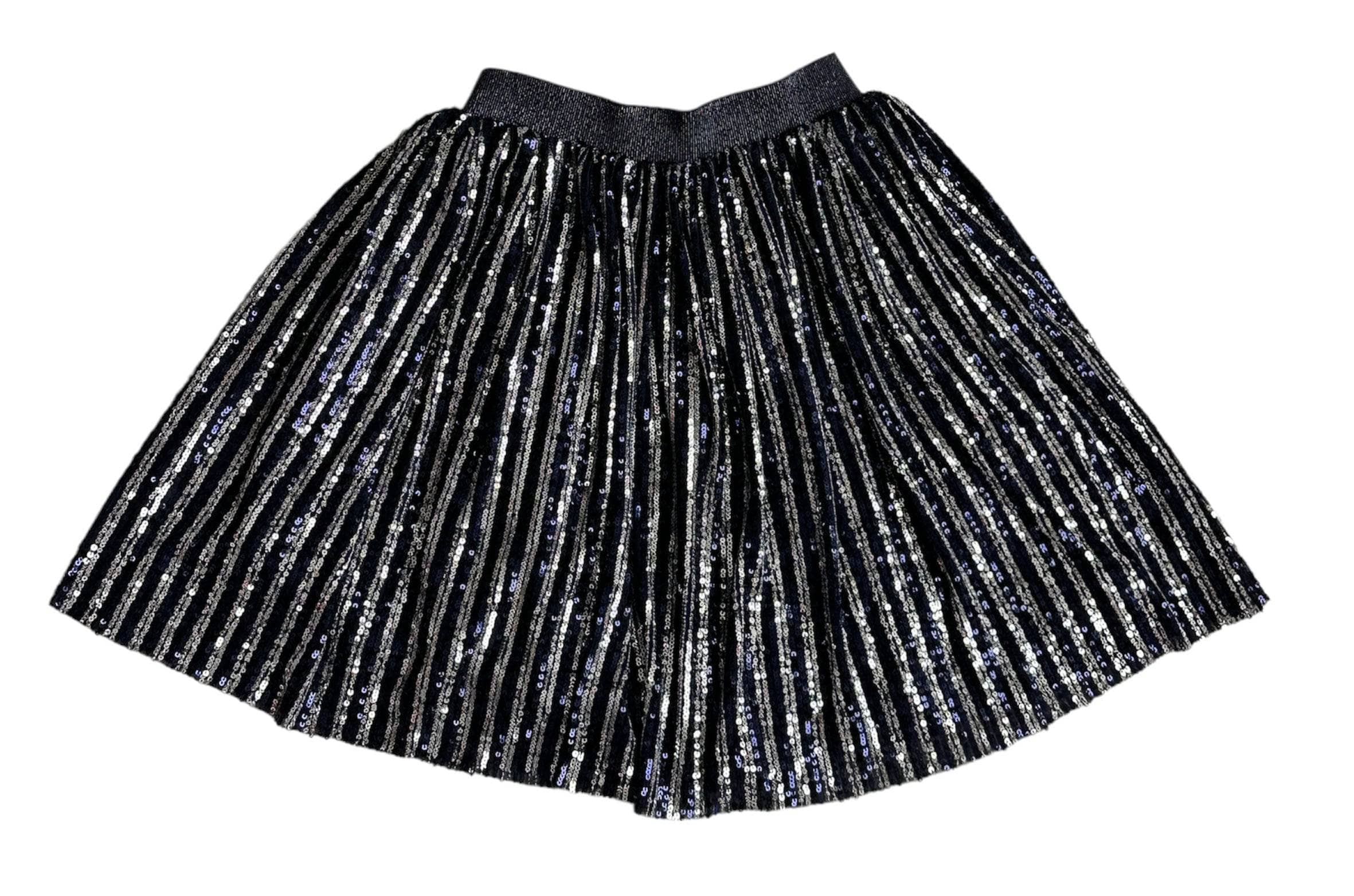 Candy Cane Sequin Striped Skirt