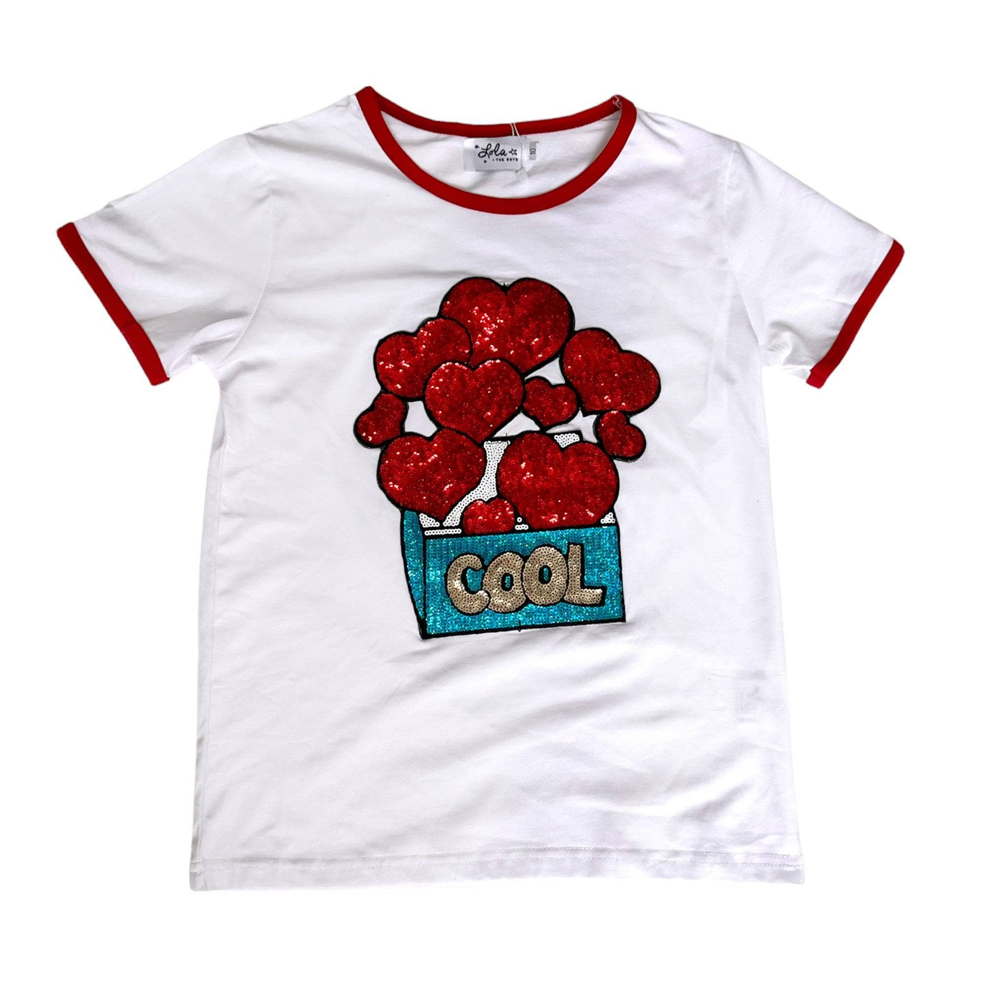 Cool Hearts Ringer T-Shirt