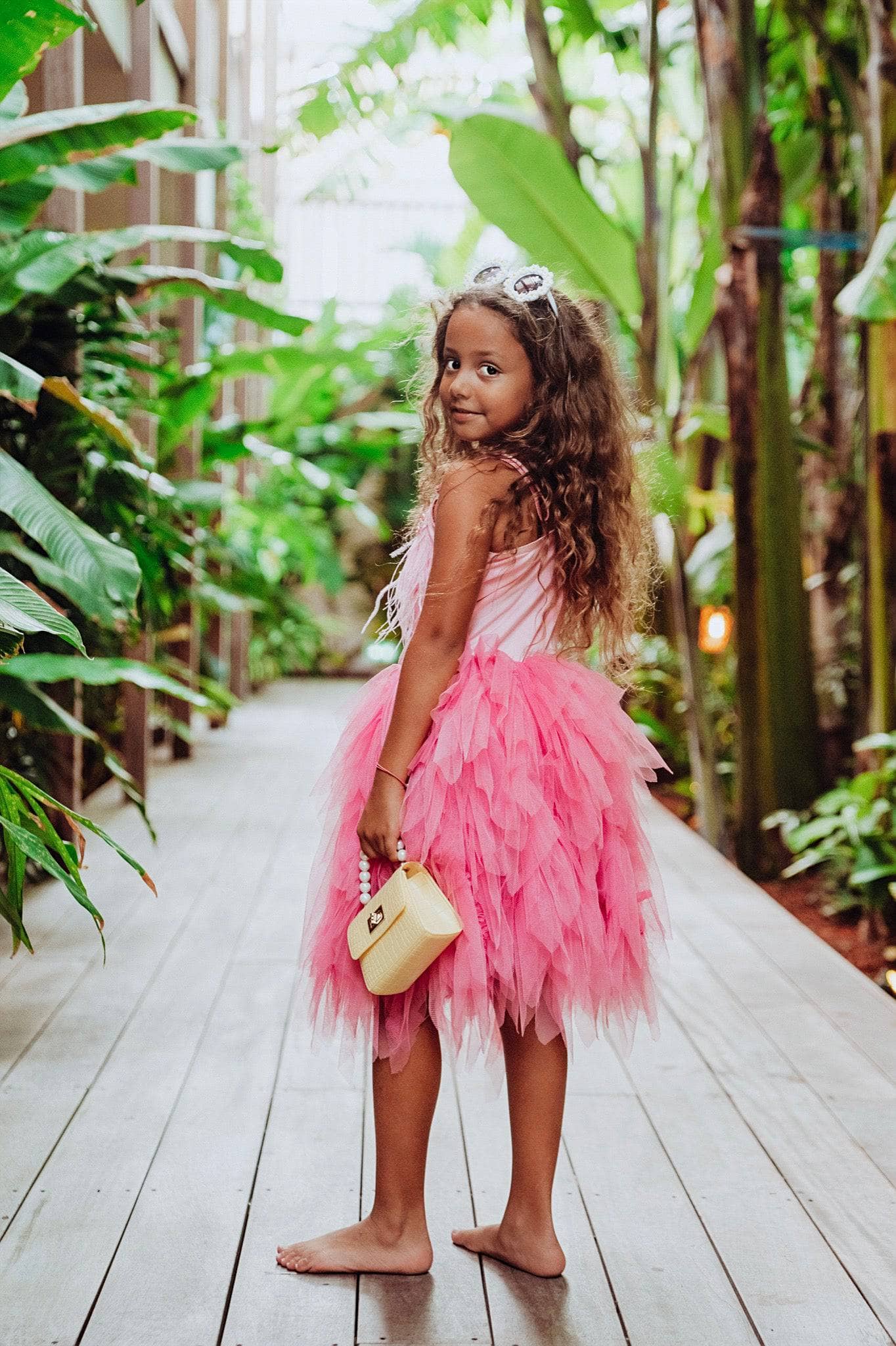 Pink Diamonds and Pearls Dress