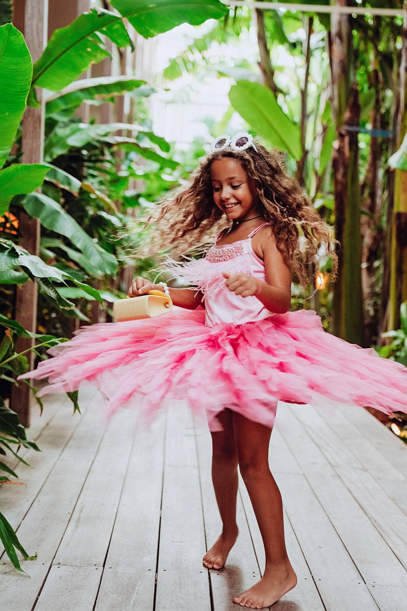 Pink Diamonds and Pearls Dress