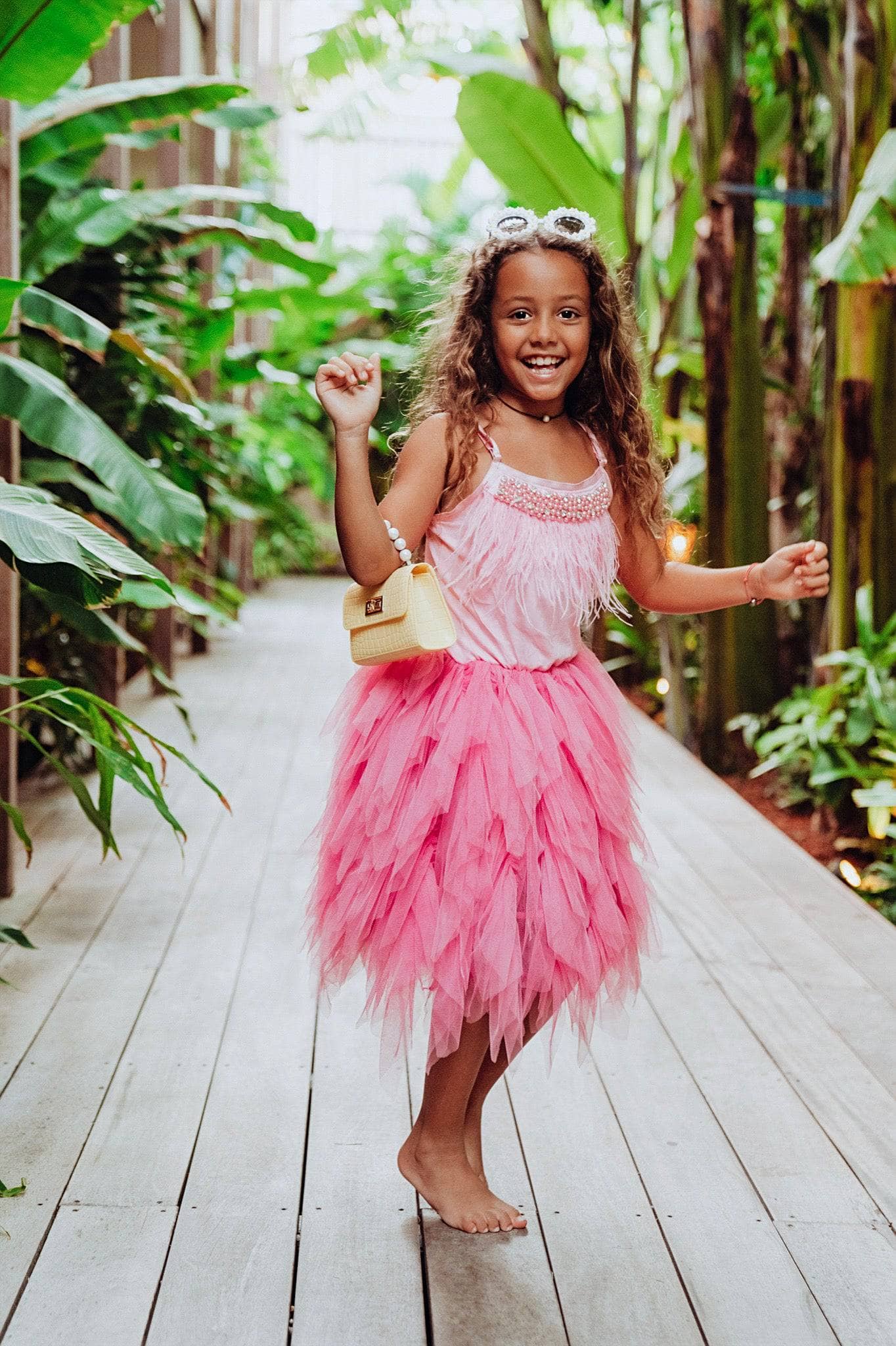 Pink Diamonds and Pearls Dress