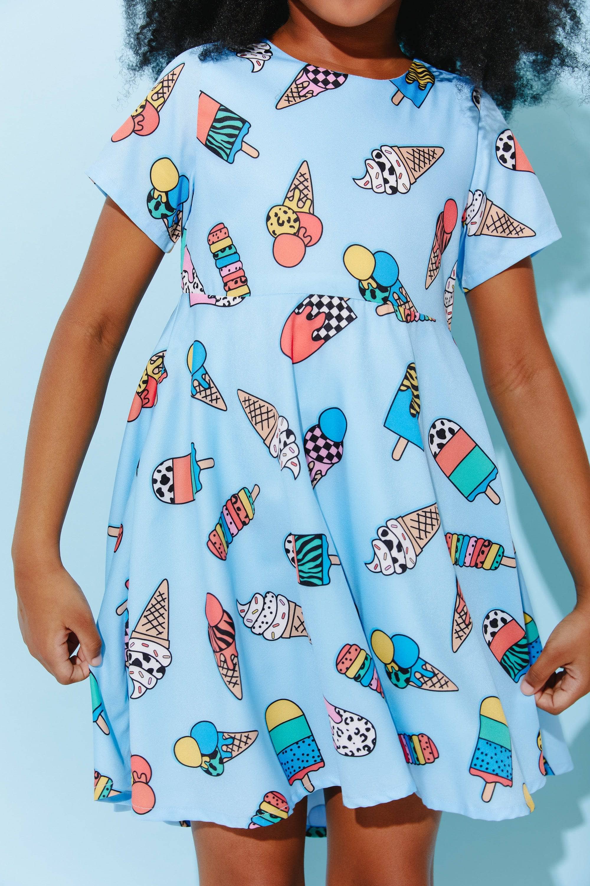 Ice Cream Pop Art Dress