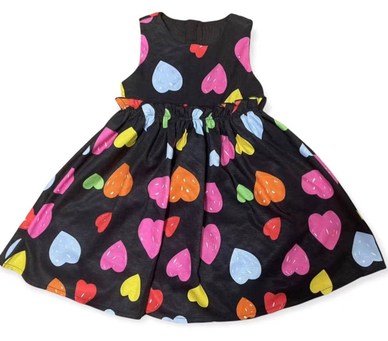 Rainbow Heart Dress