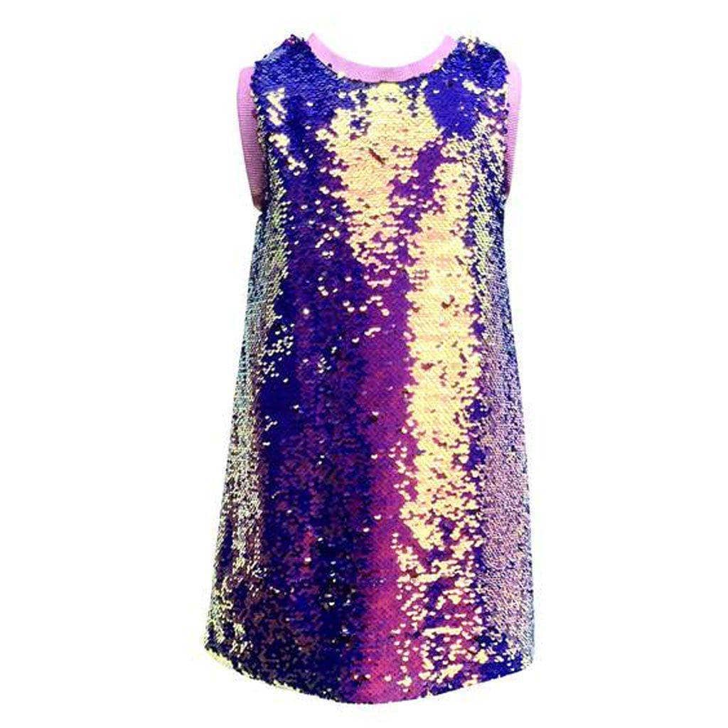 Mermaid Magic Sequin Flip Dress