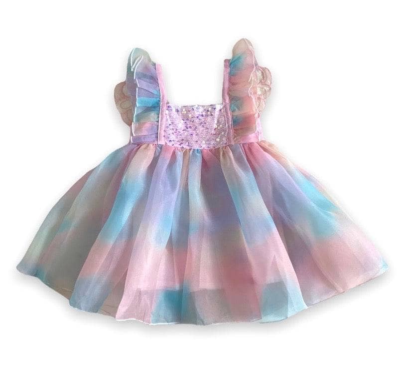 Ombre Butterfly Wing Dress