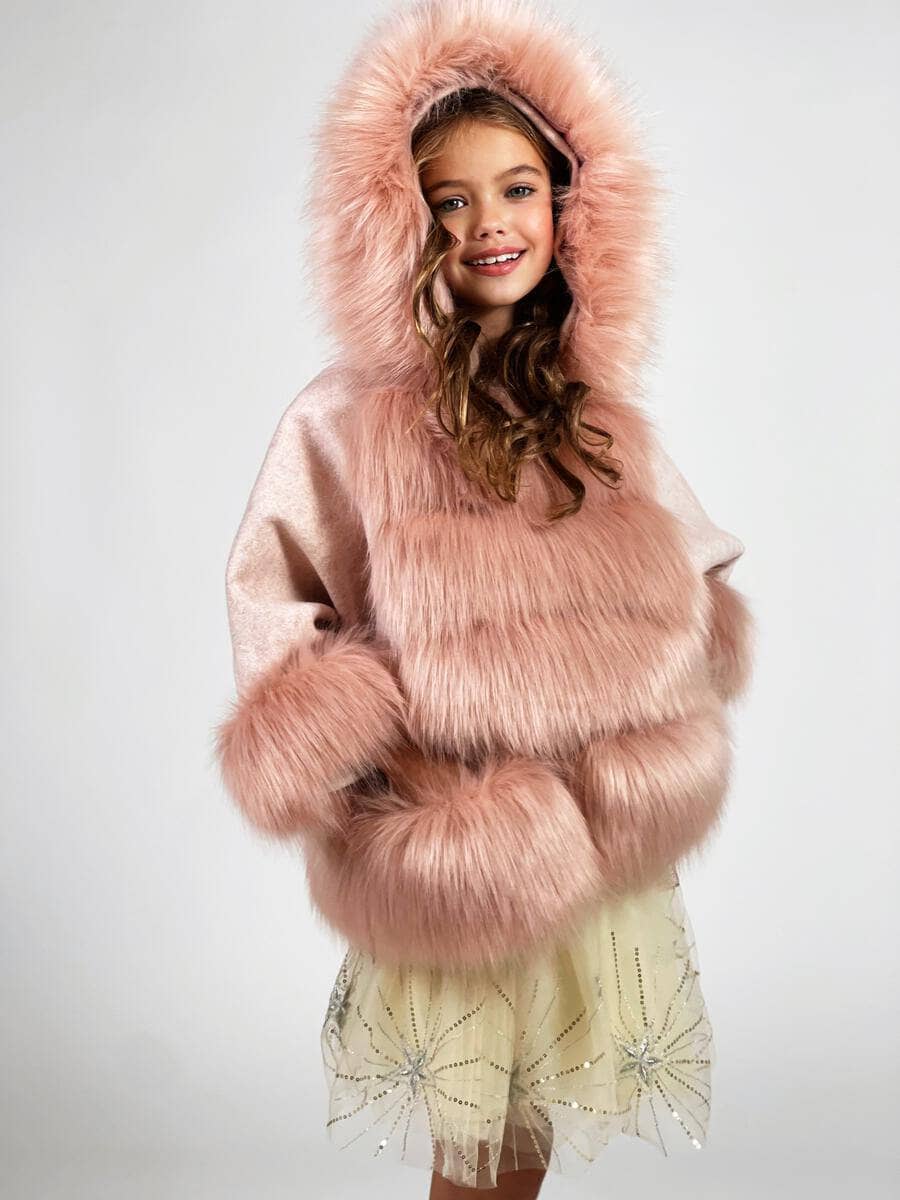 Princess Faux Fur Coat