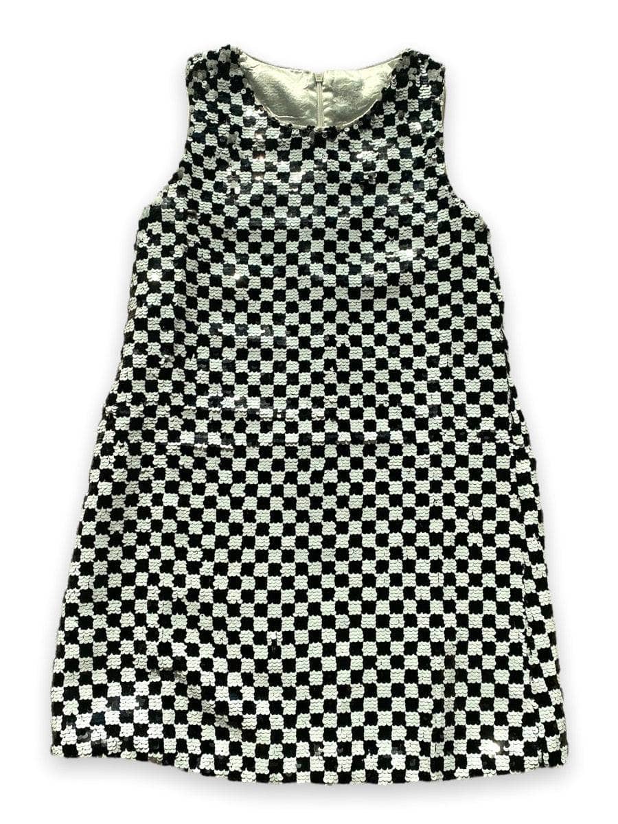 Skater Princess Checkered Dress