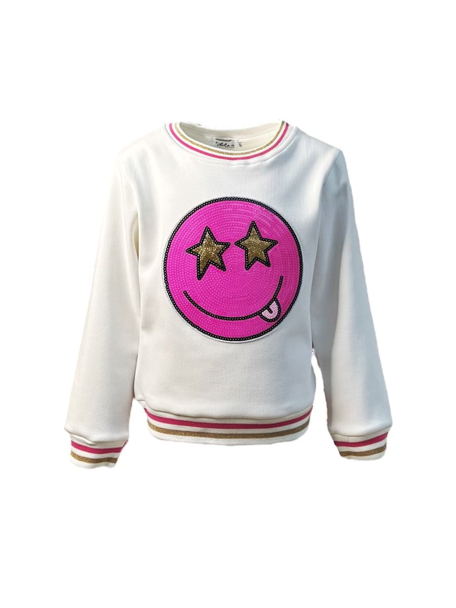 Emoji Starry Eye Sweatshirt