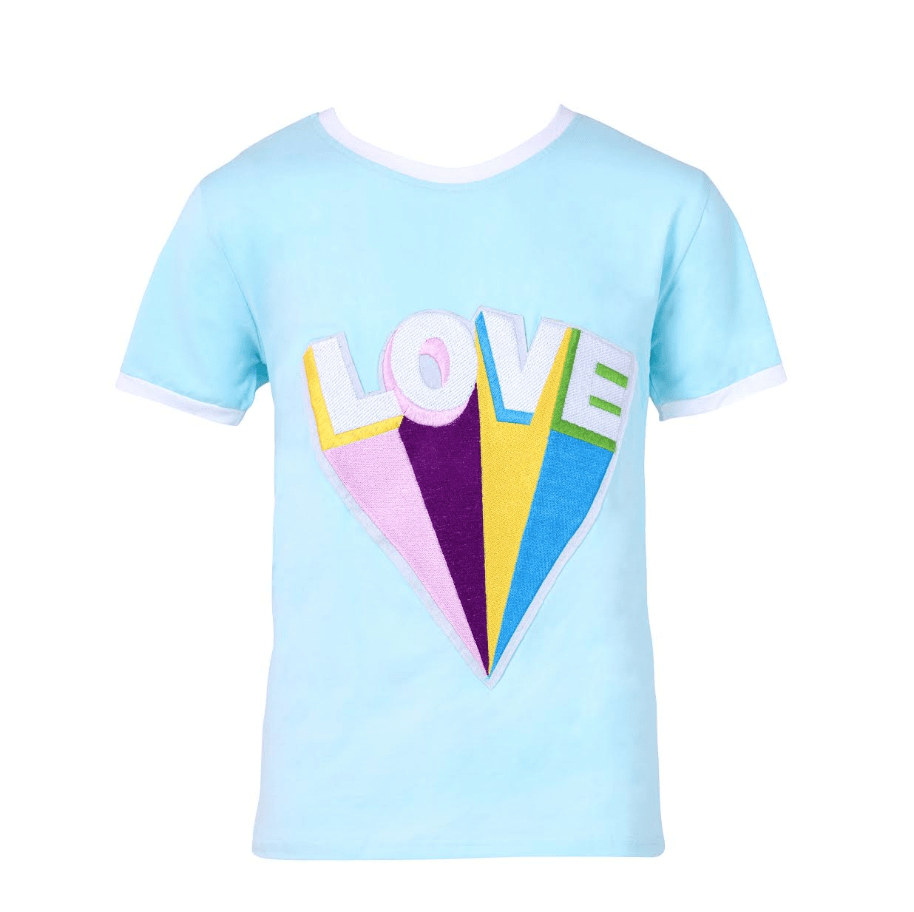 Rainbow Love Ringer T-Shirt