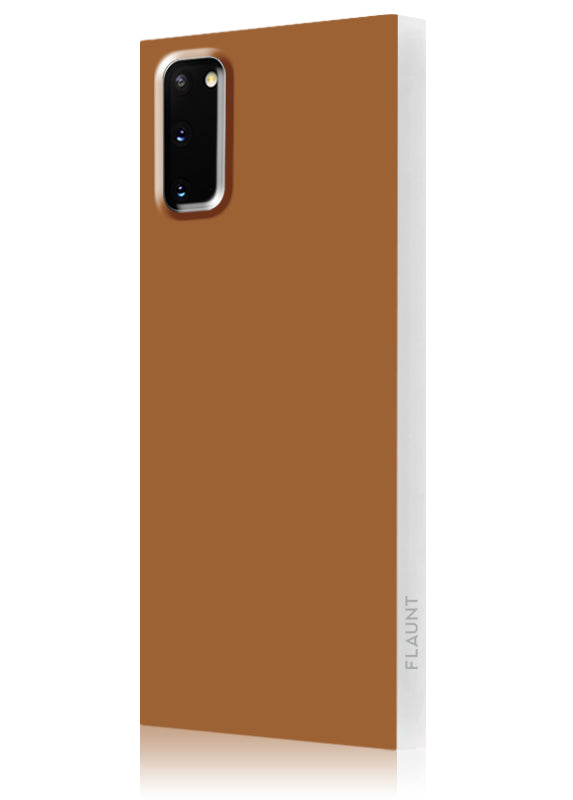 Nude Caramel SQUARE Galaxy Case