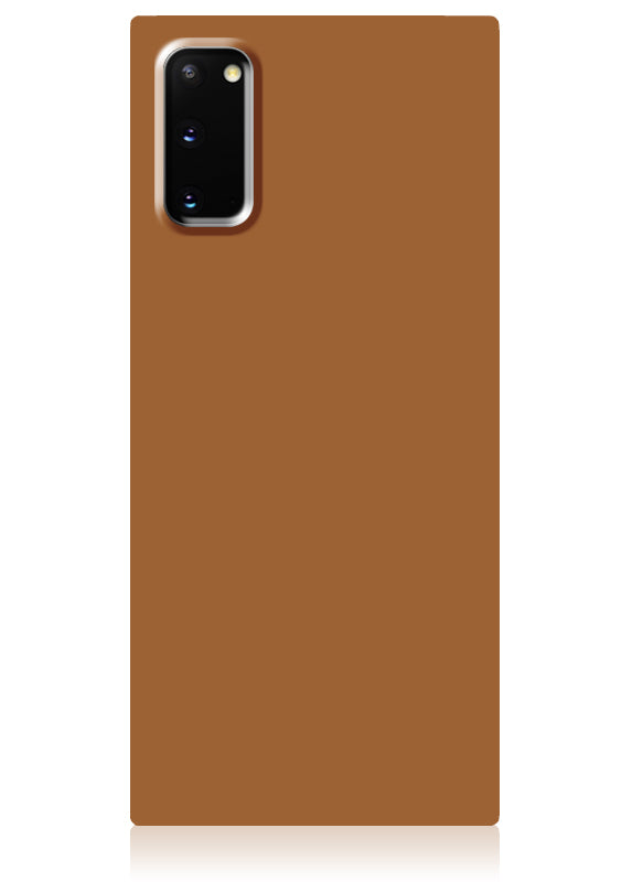 Nude Caramel SQUARE Galaxy Case