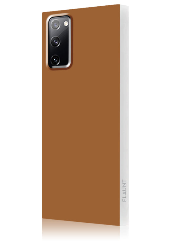 Nude Caramel SQUARE Galaxy Case