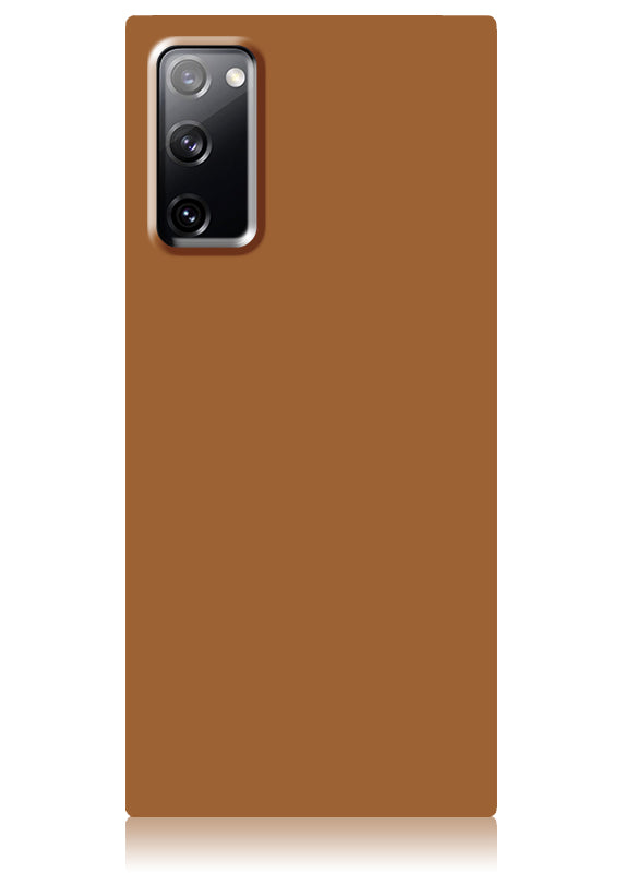 Nude Caramel SQUARE Galaxy Case