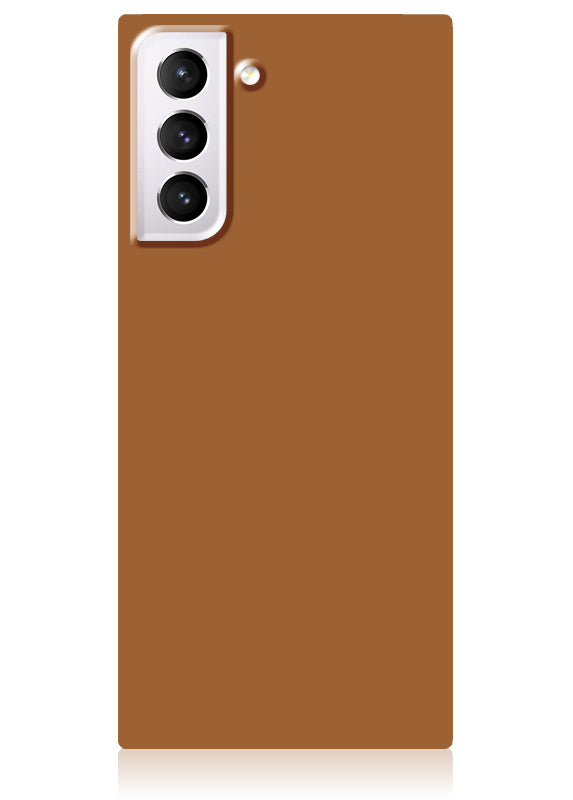 Nude Caramel SQUARE Galaxy Case