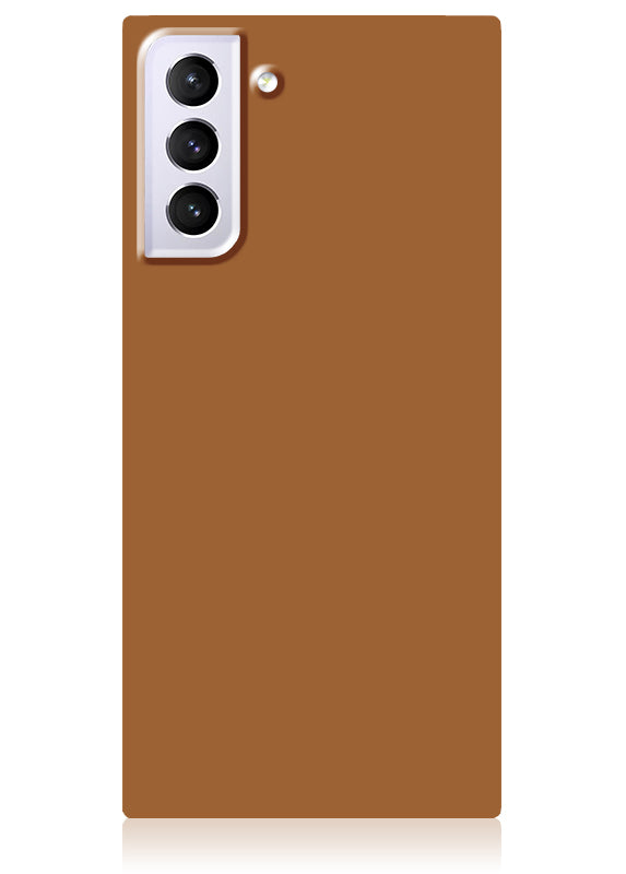 Nude Caramel SQUARE Galaxy Case