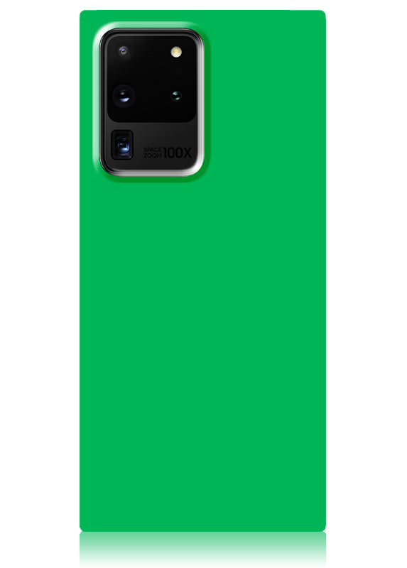 Emerald Green SQUARE Galaxy Case