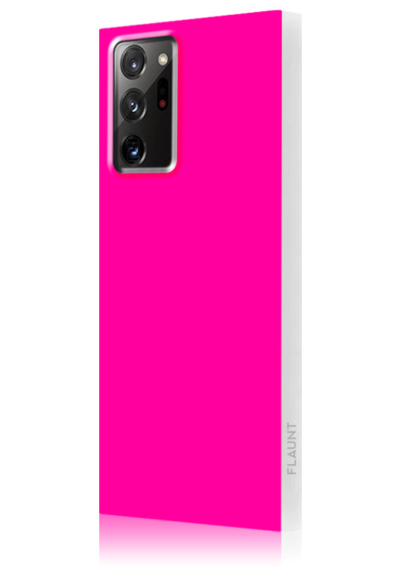 Neon Pink SQUARE Galaxy Case