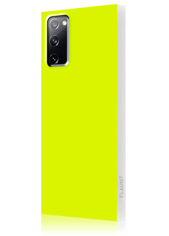 Neon Yellow SQUARE Galaxy Case