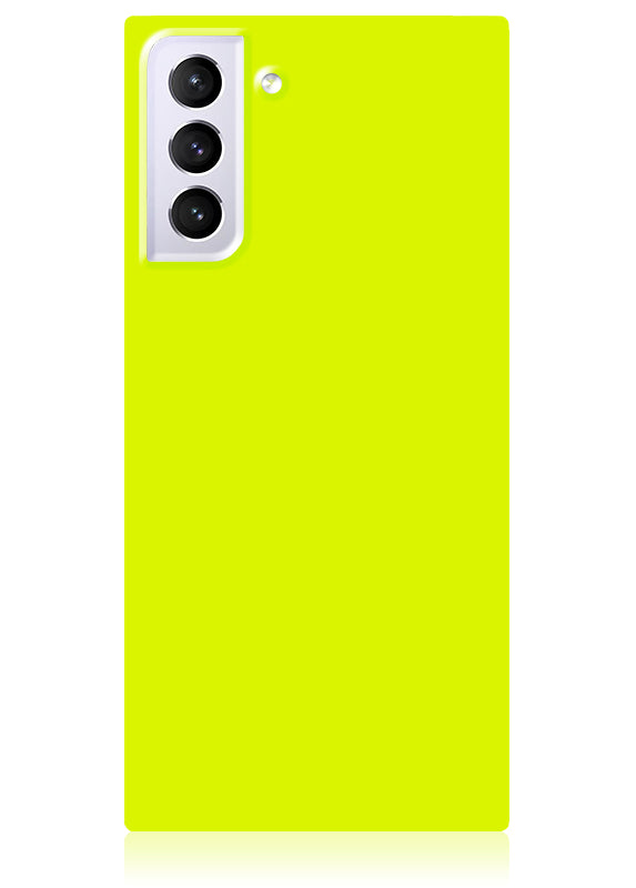 Neon Yellow SQUARE Galaxy Case