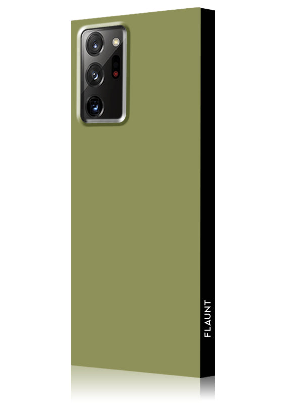 Olive Green SQUARE Galaxy Case