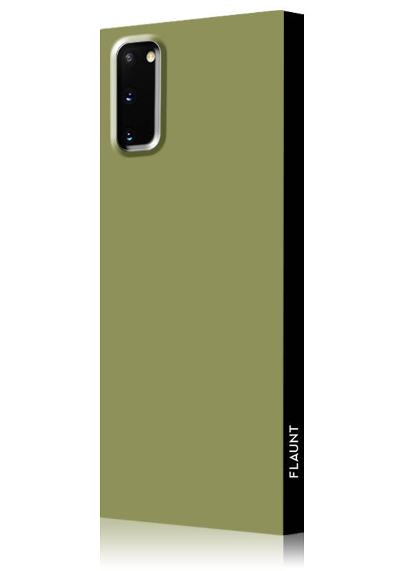 Olive Green SQUARE Galaxy Case