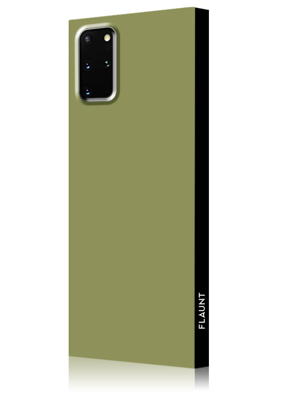 Olive Green SQUARE Galaxy Case