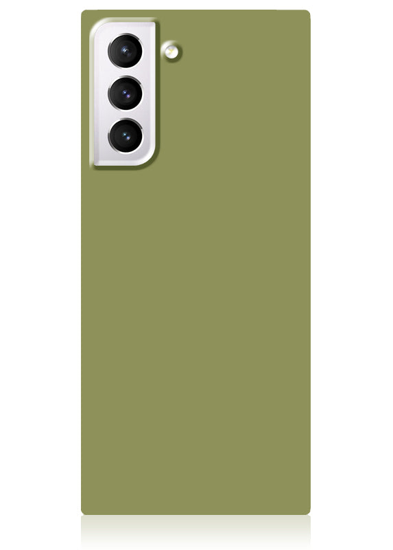 Olive Green SQUARE Galaxy Case