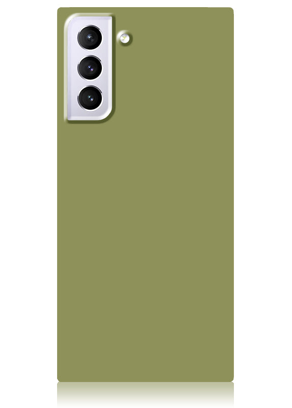 Olive Green SQUARE Galaxy Case