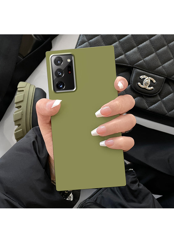 Olive Green SQUARE Galaxy Case