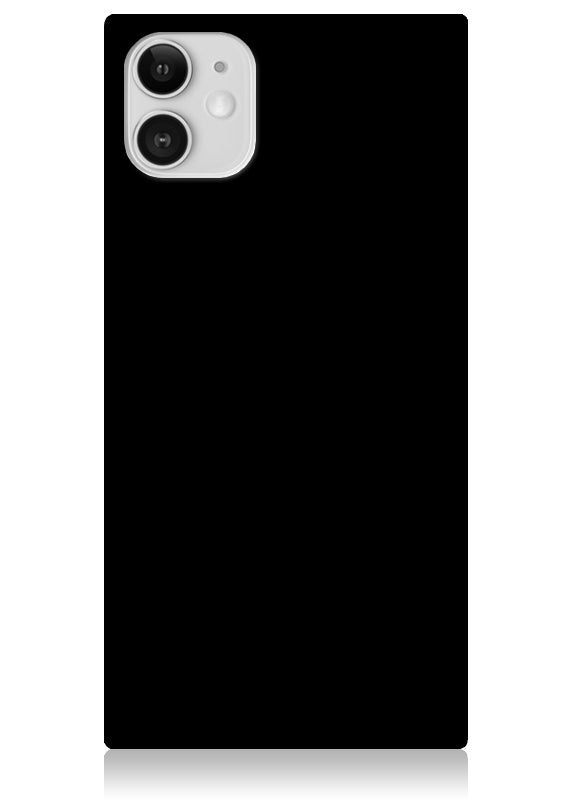 Black Patent SQUARE iPhone Case