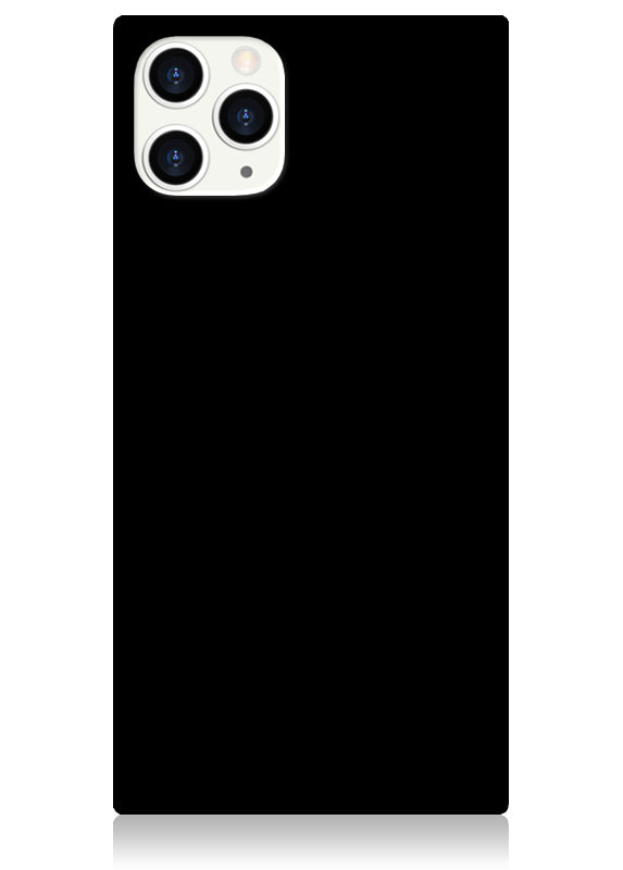 Black Patent SQUARE iPhone Case