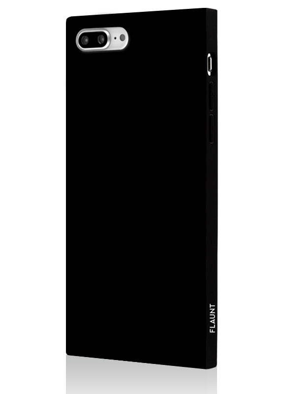 Black Patent SQUARE iPhone Case