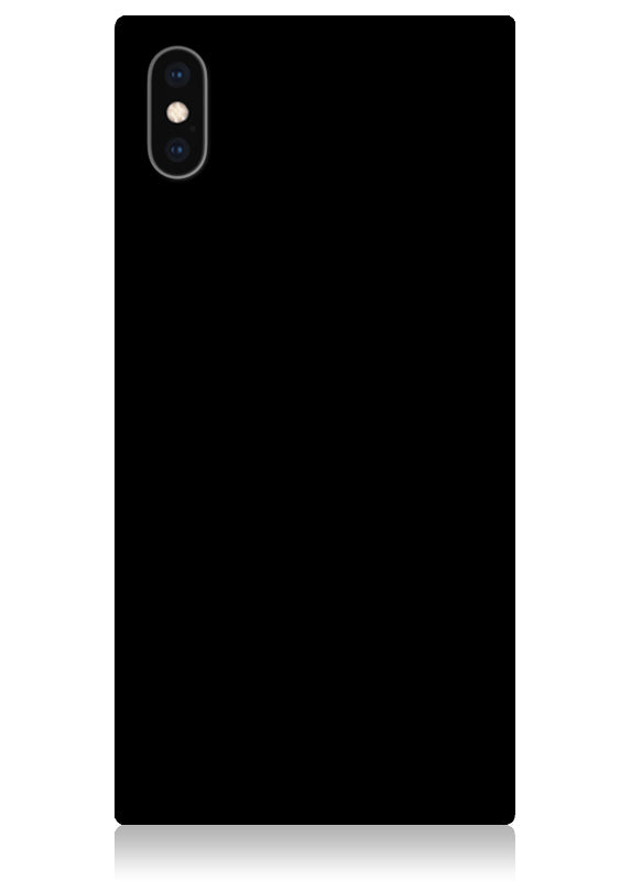 Black Patent SQUARE iPhone Case