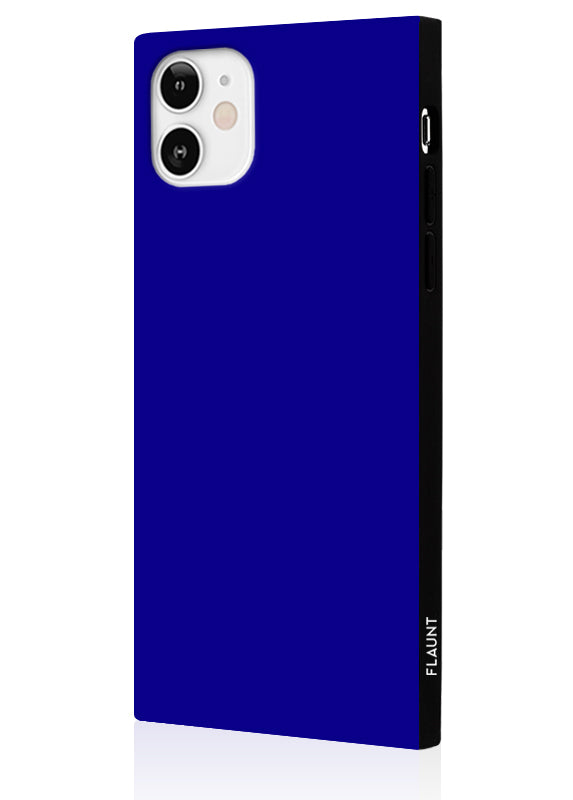 Cobalt Blue SQUARE iPhone Case