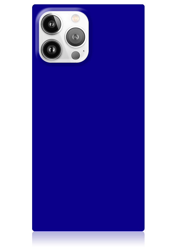 Cobalt Blue SQUARE iPhone Case