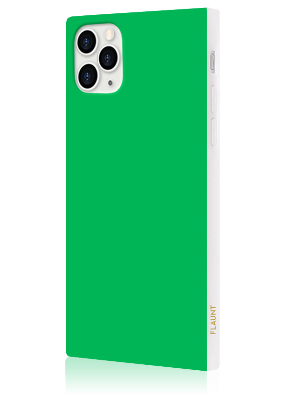 Emerald Green SQUARE iPhone Case
