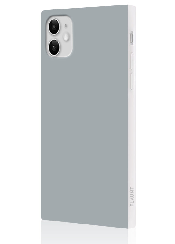Gray SQUARE iPhone Case
