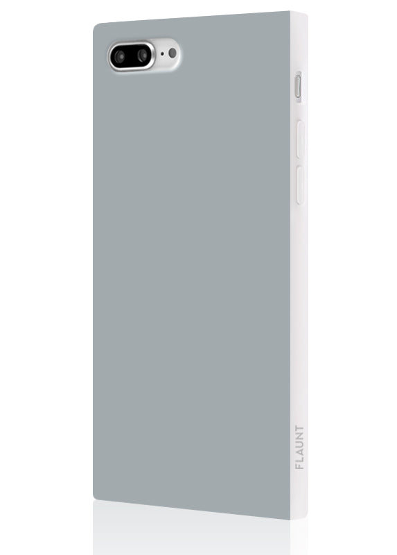 Gray SQUARE iPhone Case