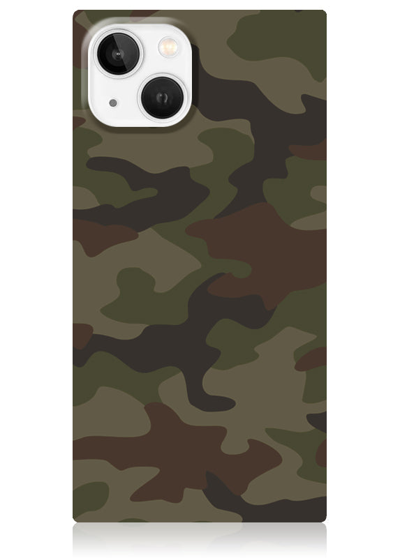 Matte Camo SQUARE iPhone Case