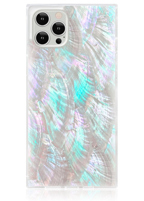 Mother of Pearl SQUARE iPhone Case