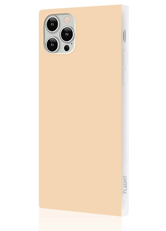 Nude Almond SQUARE iPhone Case