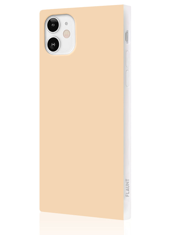 Nude Almond SQUARE iPhone Case