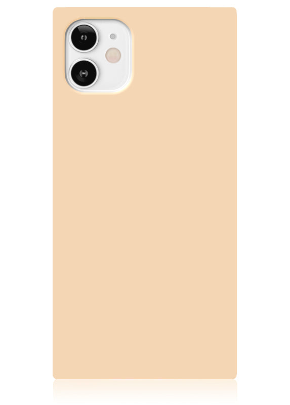 Nude Almond SQUARE iPhone Case